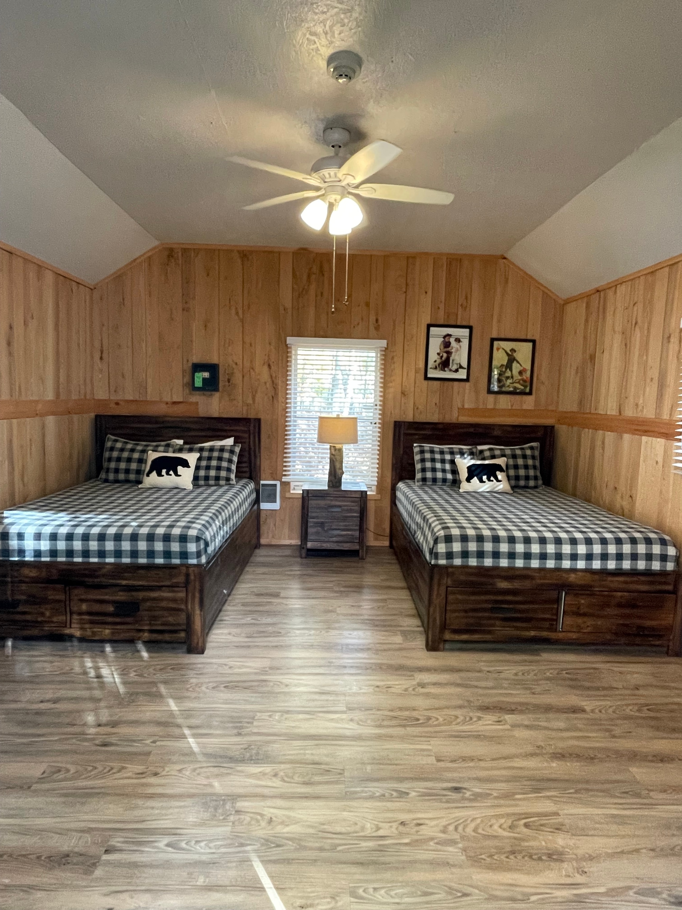 Coyote cabin at Arrowhead Lake Camp